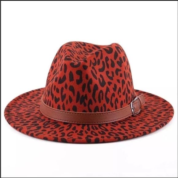 Animal Print Fedora Hats for men and women - Picture 2 of 6